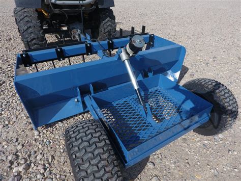 steel mart skid steer drag attachments|84″ Drag Box Scraper .